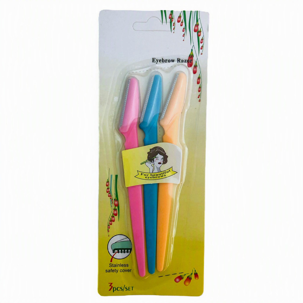 EYEBROW RAZOR 3CT