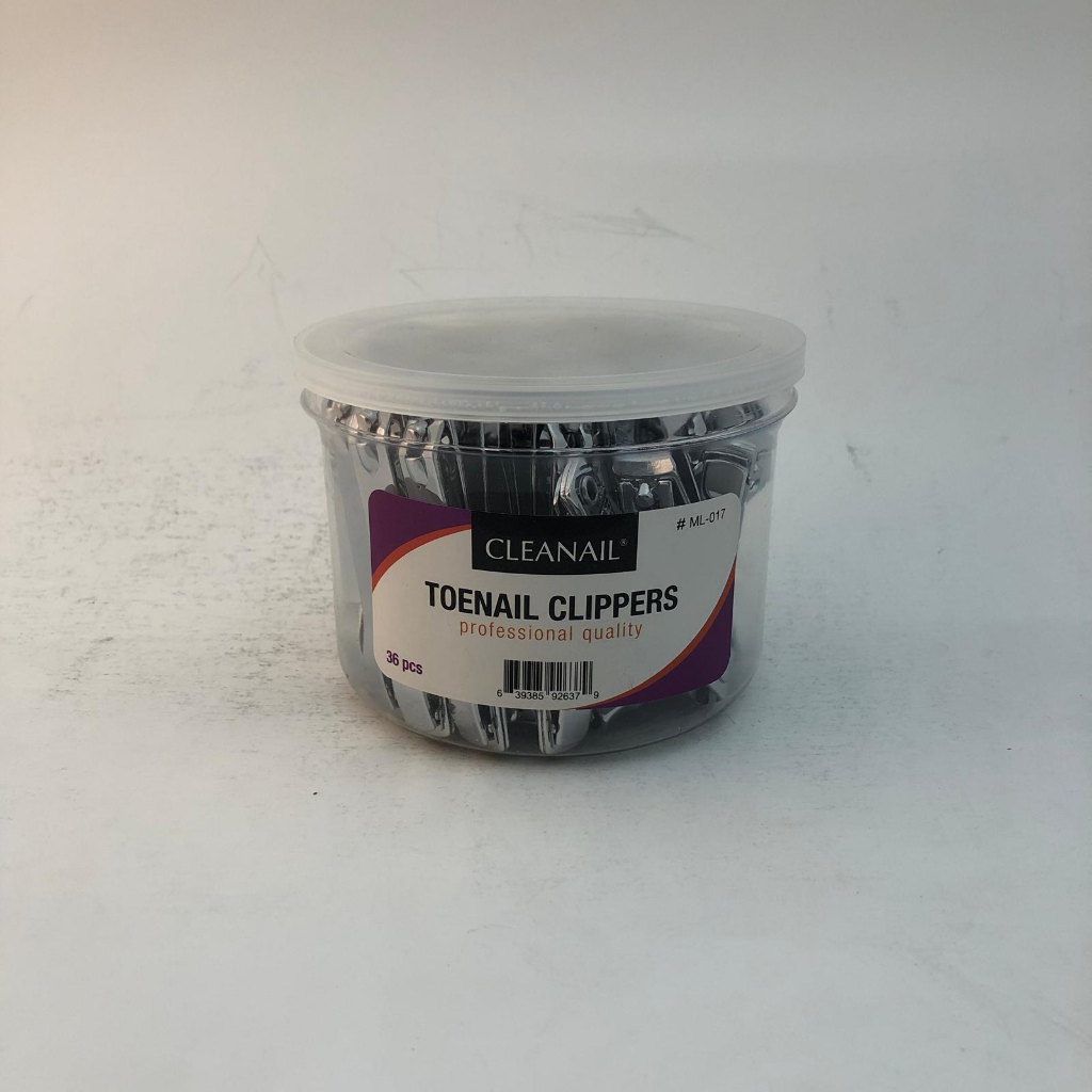 CLEANAIL - CURVED TOE NAIL CLIPPER (36PC/JAR)