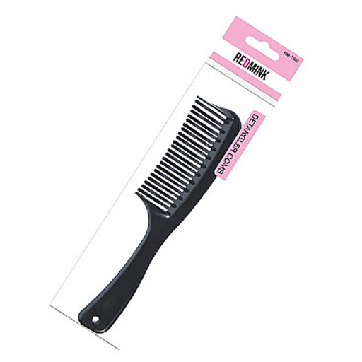 RED MINK-DETANGLER COMB - BLACK2