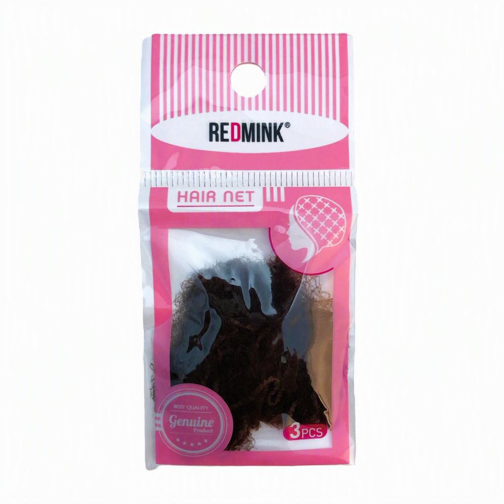 REDMINK - 3CT THIN HAIR NET-BROWN