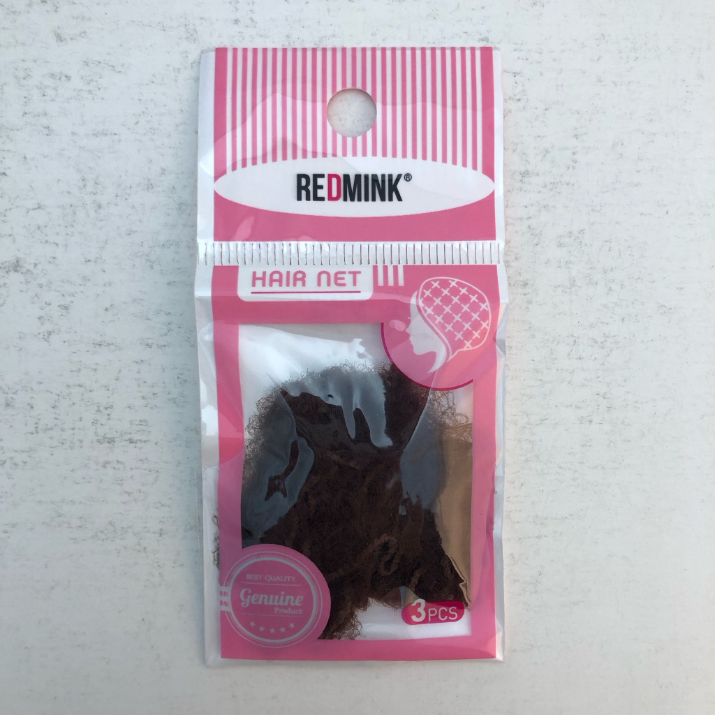 REDMINK - 3CT THIN HAIR NET-BROWN