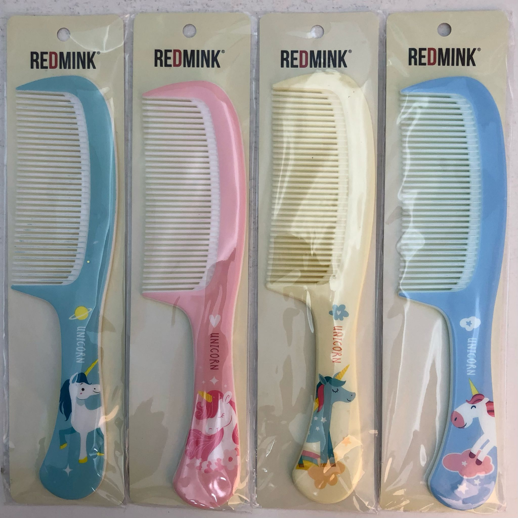 REDMINK - UNICORN HAIR COMB 4ASSORTED STYLE