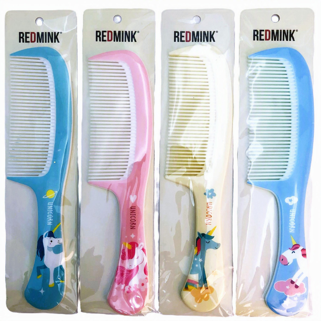REDMINK - UNICORN HAIR COMB 4ASSORTED STYLE
