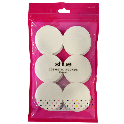 SHUE-COSMETIC ROUND SPONGES 12 CT