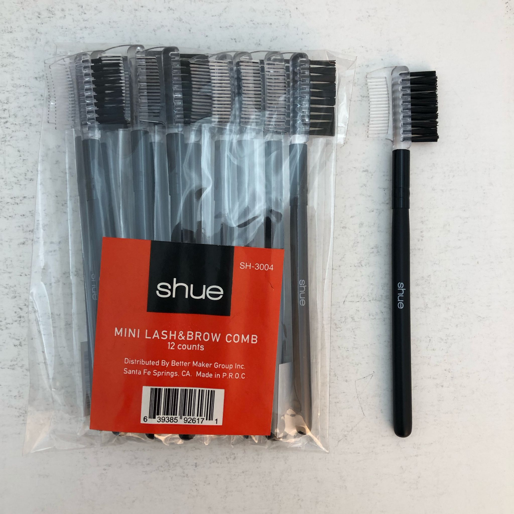 SHUE - MINI LASH/BROW COMB & BRUSH