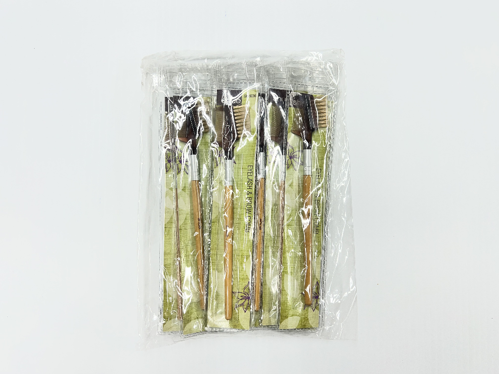 SHUE-BAMBOO-EYELASH & BROW COMB 12PCS(380/MC)