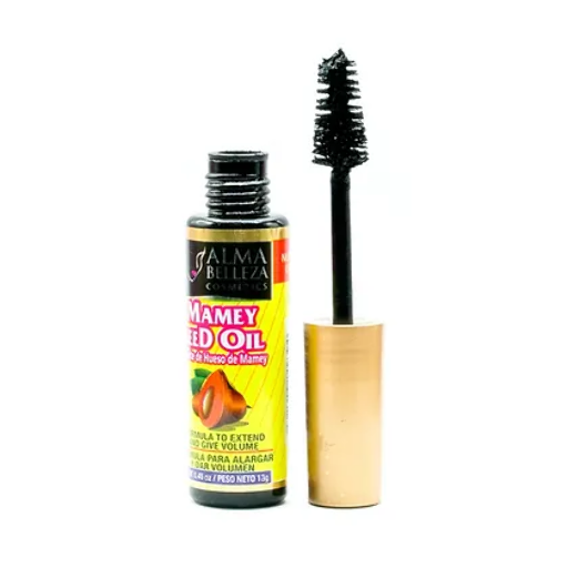 MASCARA-ALMA BELLEZA MAMEY SEED OIL (GOLD TOP)