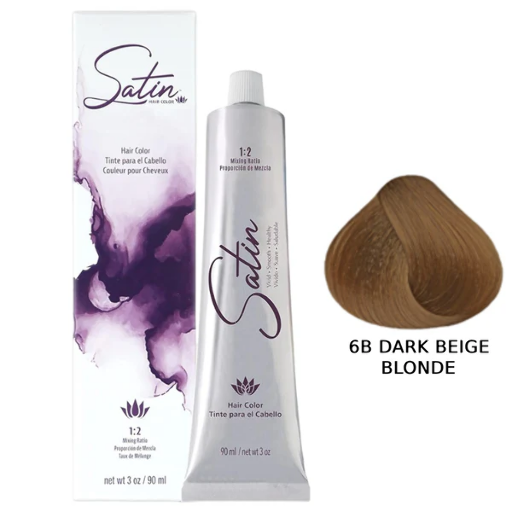 SATIN 6B DARK BEIGE BLONDE