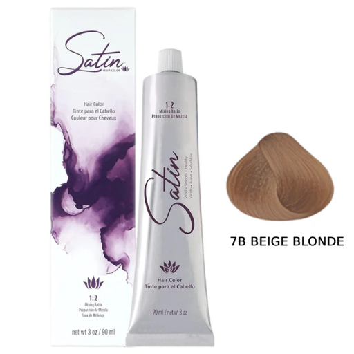 SATIN 7B BEGIE BLONDE