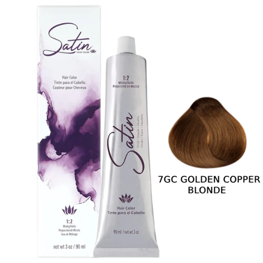 SATIN 7GC GOLDEN COPPER BLONDE