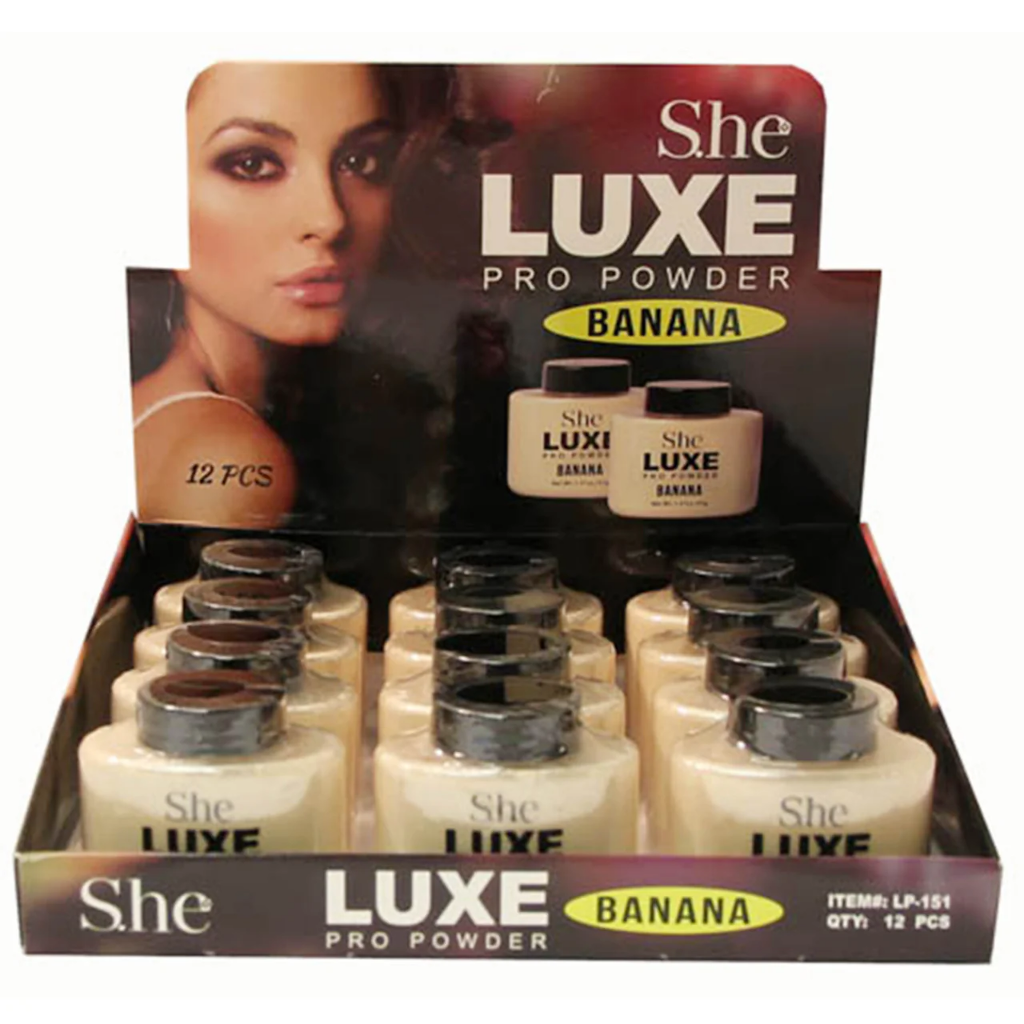 12PC SHE LUXE POWDER-12PCS