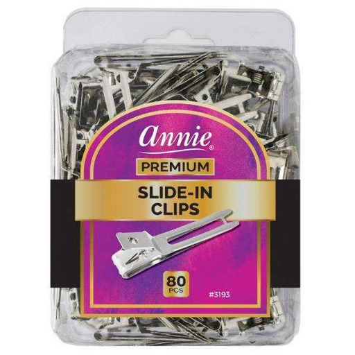 Annie Slide-In Clips 80Ct