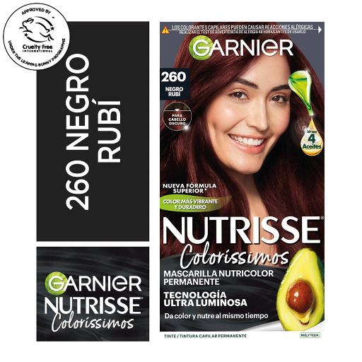 GARNIER NUTRISSE 260 - NEGRO RUBI