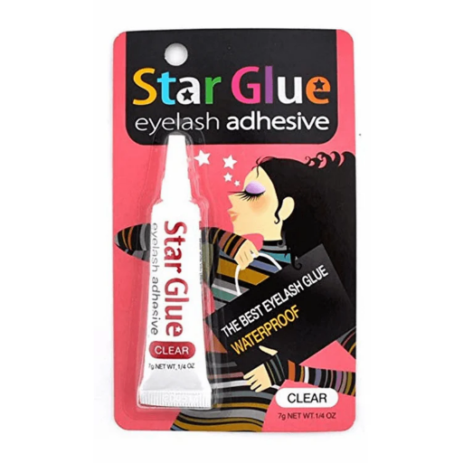 STAR GLUE EYELASH ADHESIVE WATERPROOF CLEAR