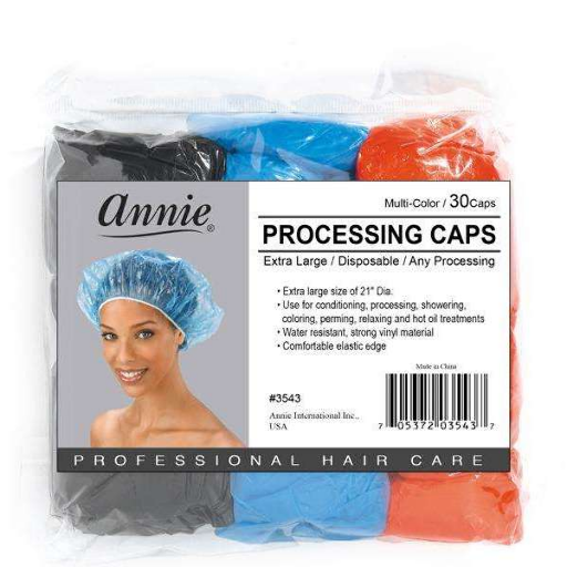 ANNIE PROCESSING CAPS EXTRA LARGE MULTI-COLOR 30 CT