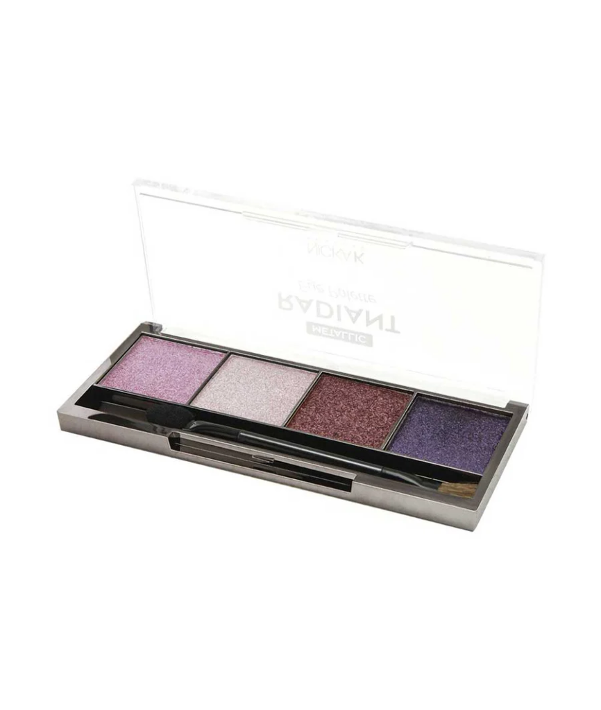 NICKA K METALLIC RADIANT 4COLOR EYESHADOW