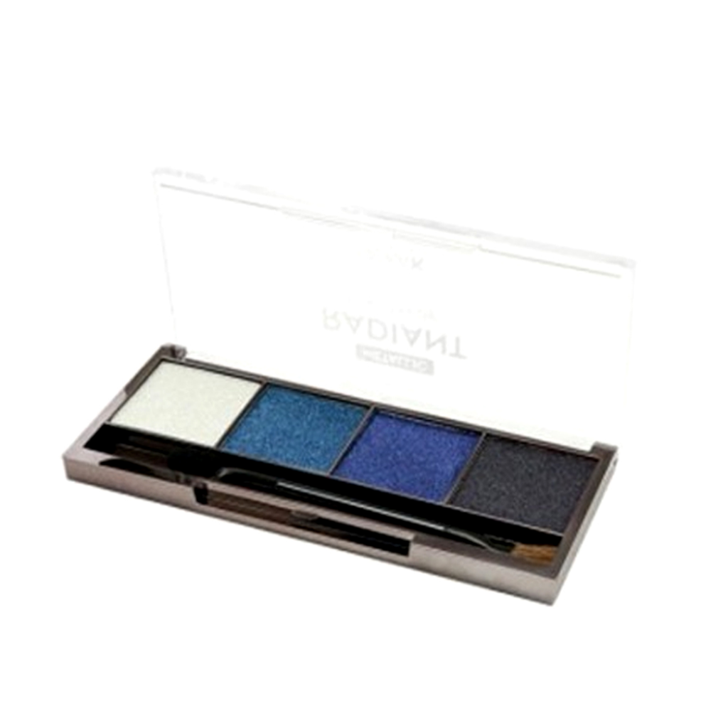 NICKA K METALLIC RADIANT 4COLOR EYESHADOW