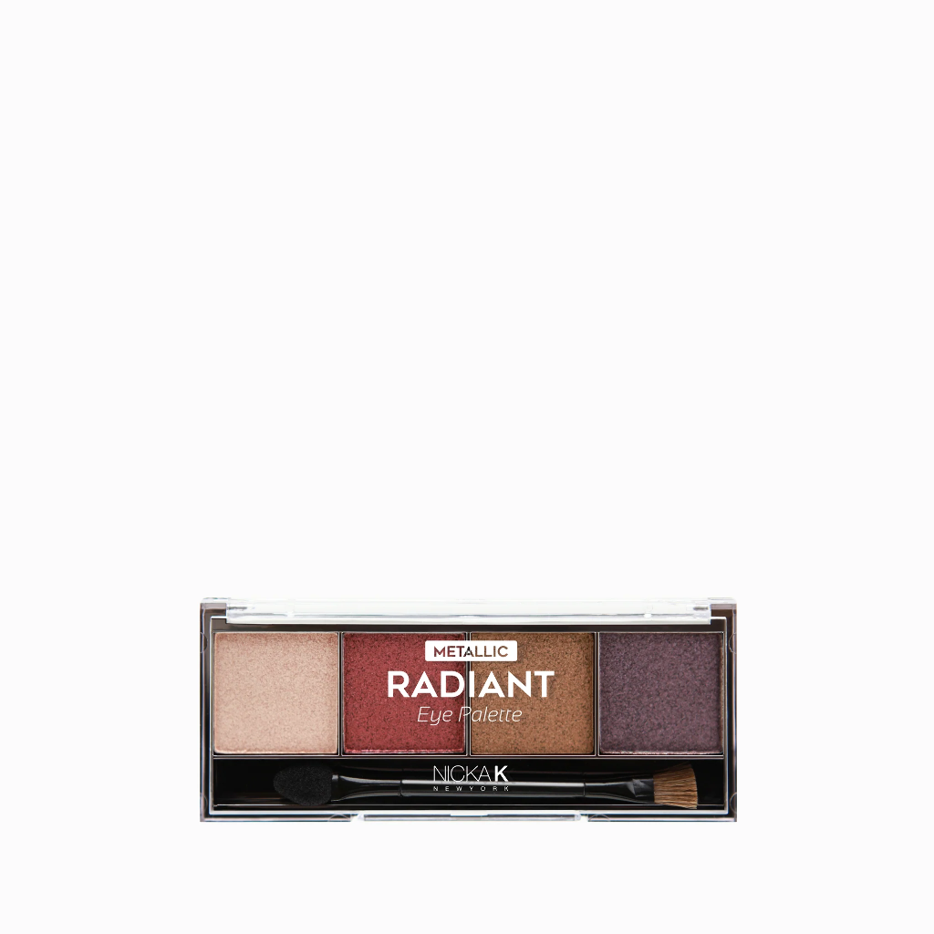 NICKA K METALLIC RADIANT 4COLOR EYESHADOW