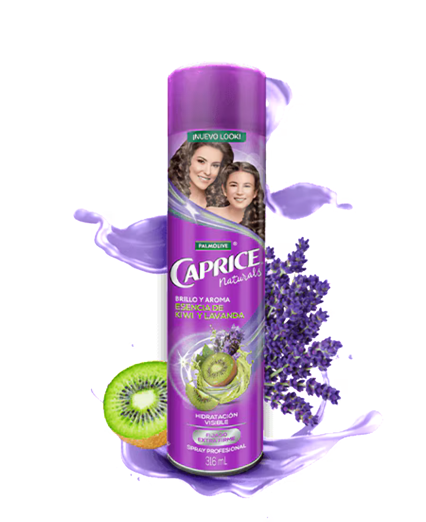 CAPRICE SPRAY-(Dark Purple) CON ESENCIA DE KIWI Y LAVANDA