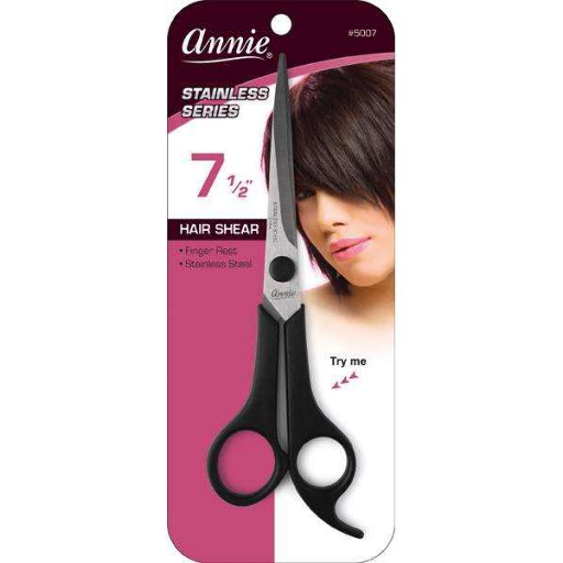 Annie Hair Shears 7.5In Black