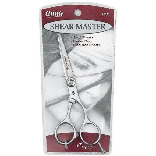 ANNIE-SHEARMASTER 5 1/2" SCISSORS-SILVER